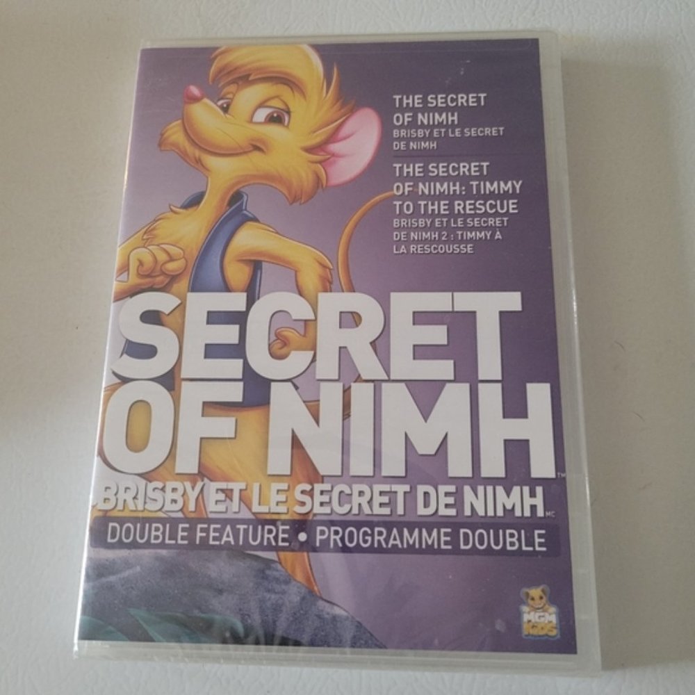 Secret of Nimh Double Feature DVDs New
